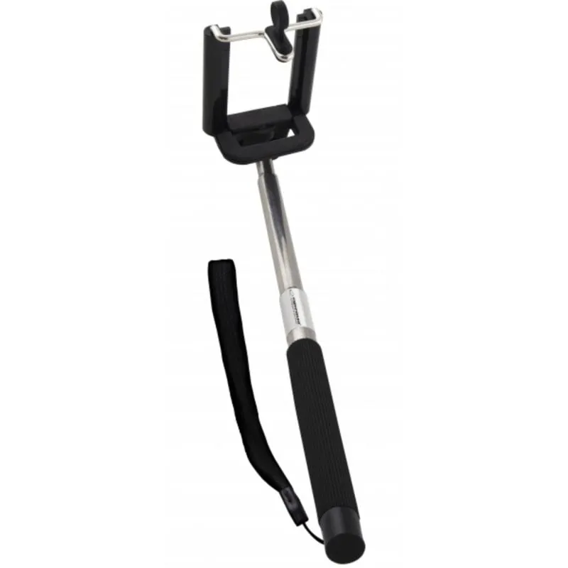 Bastone per selfie Esperanza EMM107 Alluminio Nero 100 cm