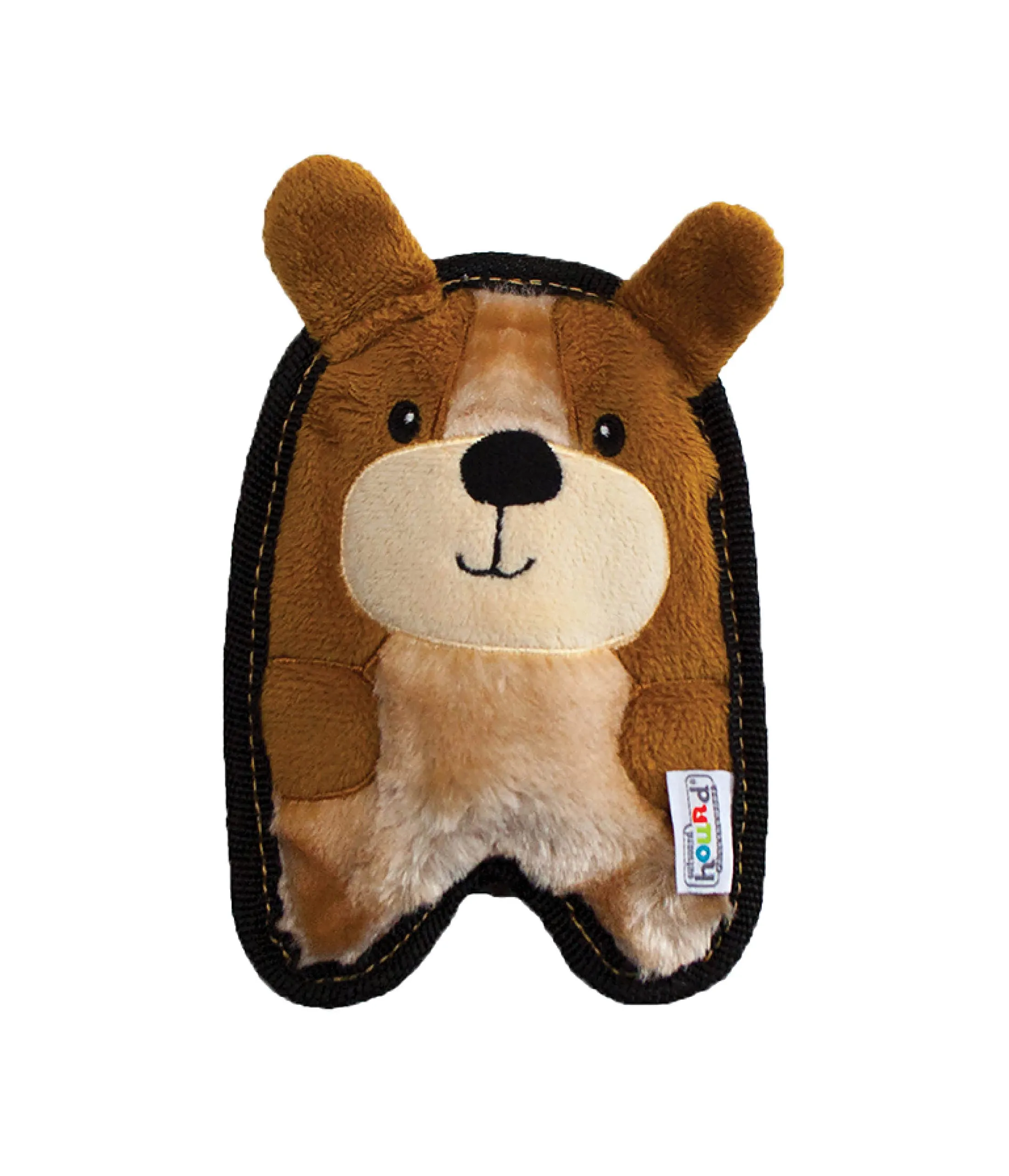 Outward Hound Invincibles Mini - gioco felpato a forma di cucciolo - per cani - marrone - XS