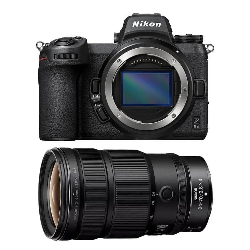 Fotocamera Mirrorless Nikon Z6 II 24.5MP 24-70mm f/2.8 S Full-Frame USB-C