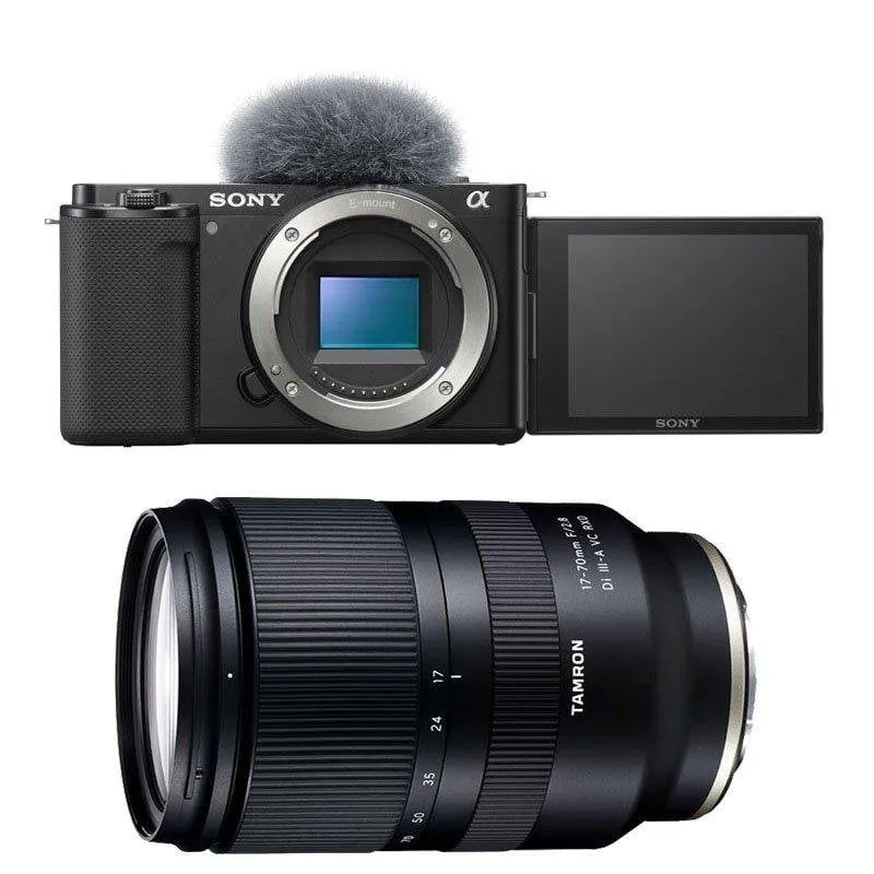 Fotocamera Mirrorless Sony Alpha ZV-E10 24MP 4K 17-70mm WiFi
