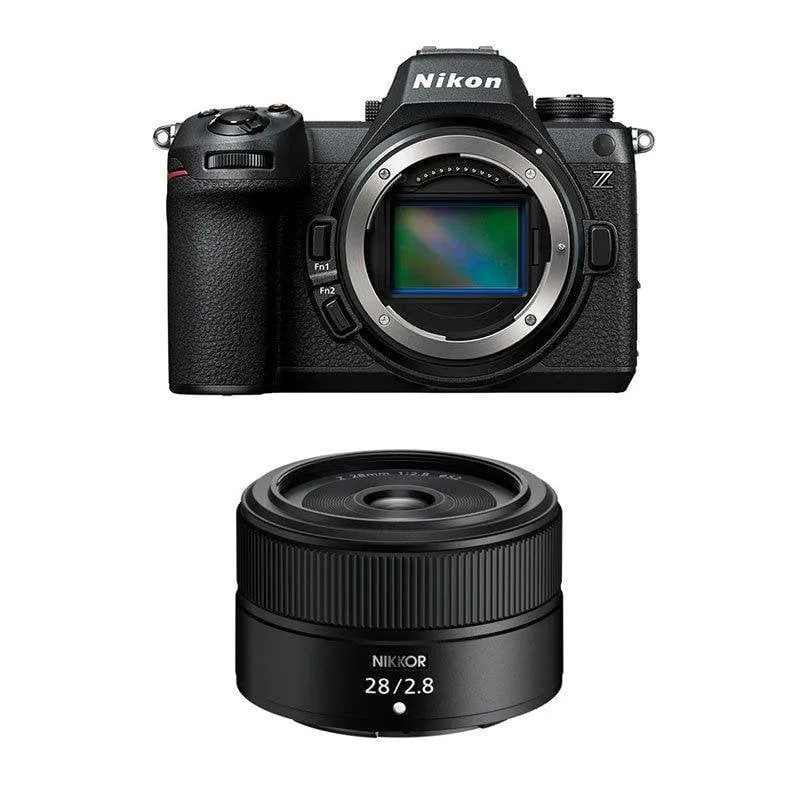 Fotocamera Mirrorless Nikon Z6 III 24.5MP 6K 28mm f/2.8 Full-Frame