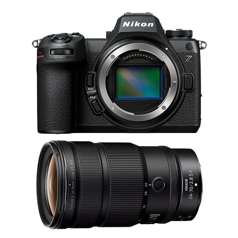Fotocamera Mirrorless Nikon Z6 III 24,5MP 24-70mm f/2.8 S II Sensore Full-Frame