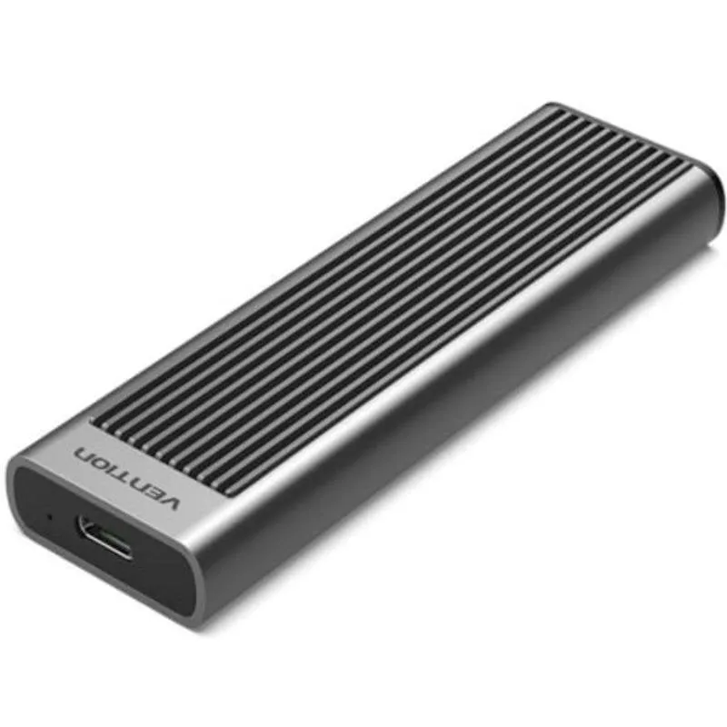 Caja PC Vention KPK M.2 NVMe Alluminio Grigio USB Type-C Gen 2