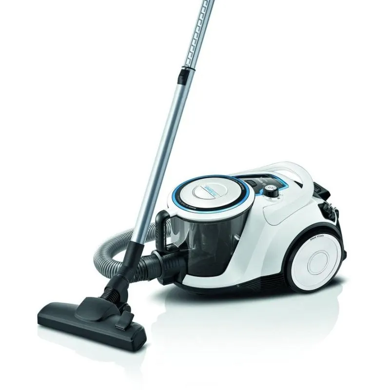 Aspirapolvere senza Sacco Bosch Serie 6 BGC41LSIL 600W 2,4L HEPA Nero Bianco
