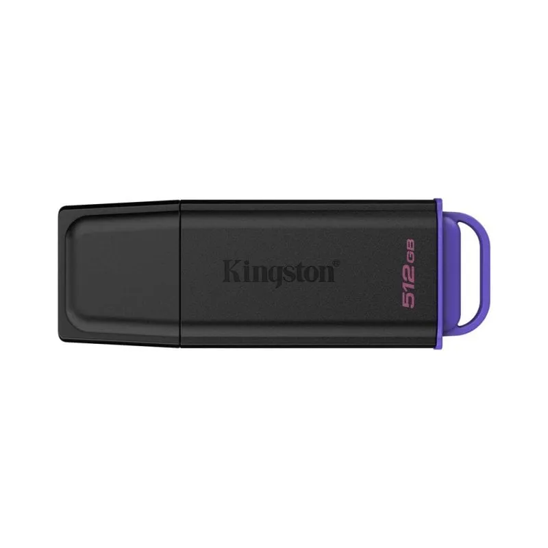 Chiavetta USB Kingston DataTraveler Exodia 512GB USB 3.2 Gen 1 nero e viola