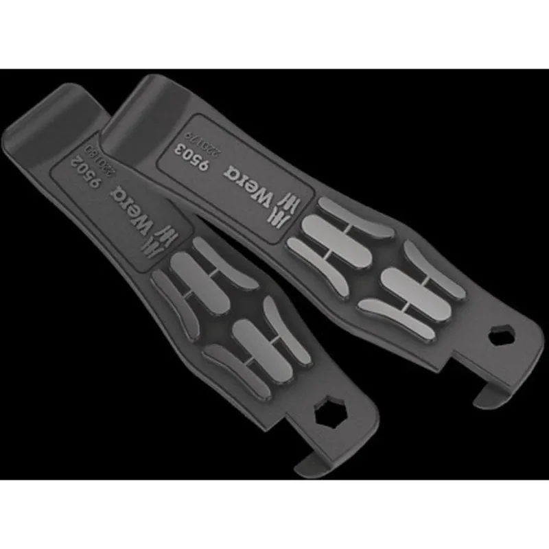 Chiave per biciclette Wera 05004184001 Nero 2 pezzi
