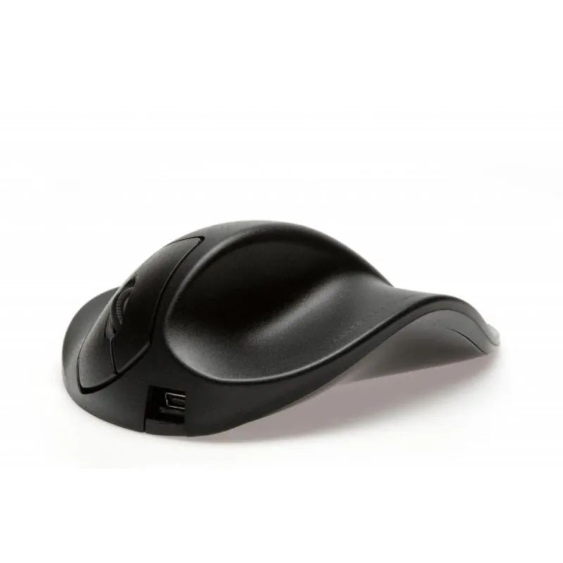 Mouse BakkerElkhuizen HandShoeMouse USB 1500 DPI Nero Ergonomia Ufficio