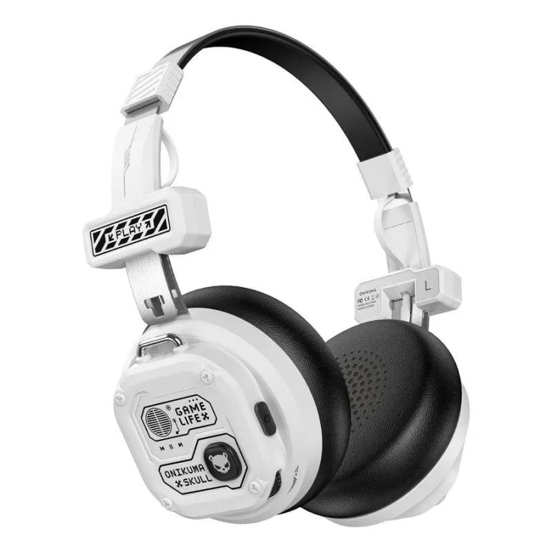 Cuffiali Gaming Onikuma GT803 Bluetooth 5.4 Bianchi