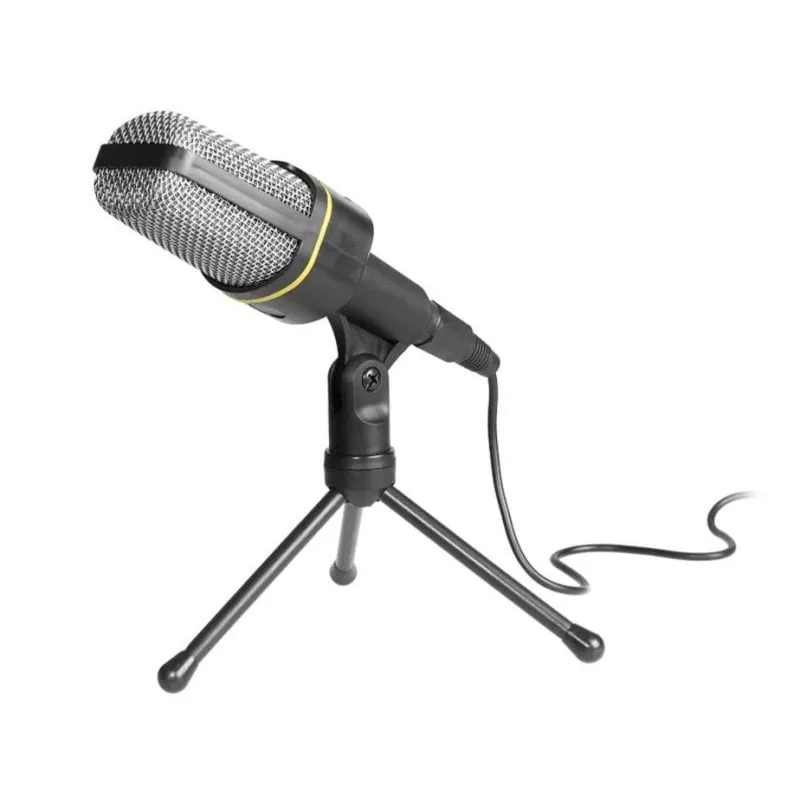 Microfono Tracer Screamer cablato karaoke nero cavo 2 m 3,5 mm