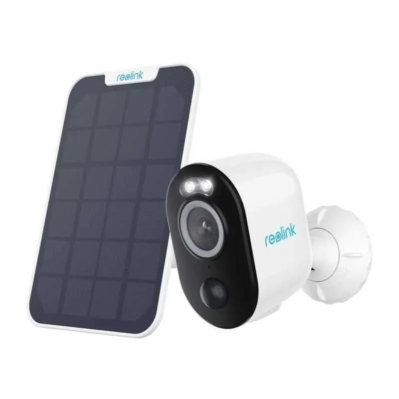 Videocamere di sorveglianza Reolink Argus B330 5MP Visione Notturna Esterna Pannello Solare Audio Bidirezionale