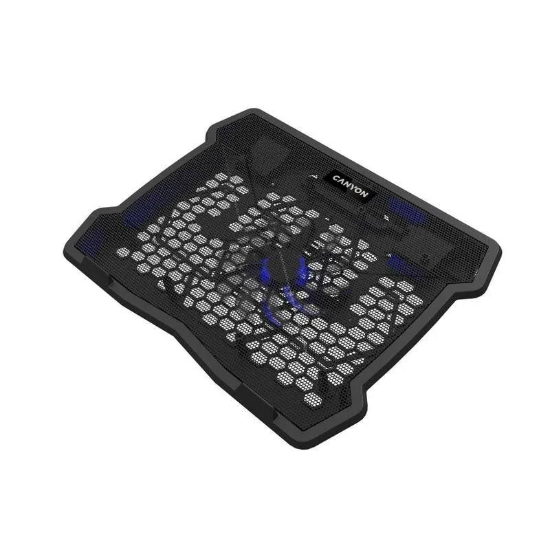 Supporto di raffreddamento per portatili Canyon NS-02 15.6" USB Nero
