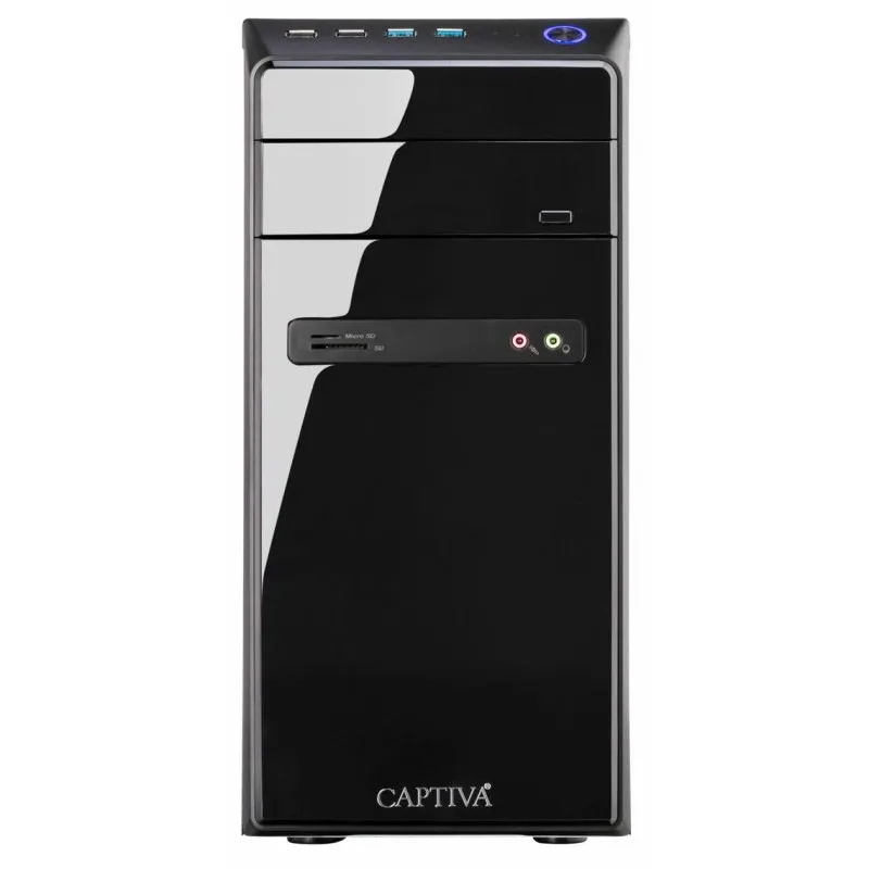 PC fisso CAPTIVA 95669 AMD Ryzen 5 5600G 16GB 500GB SSD Radeon FreeDOS WiFi 6