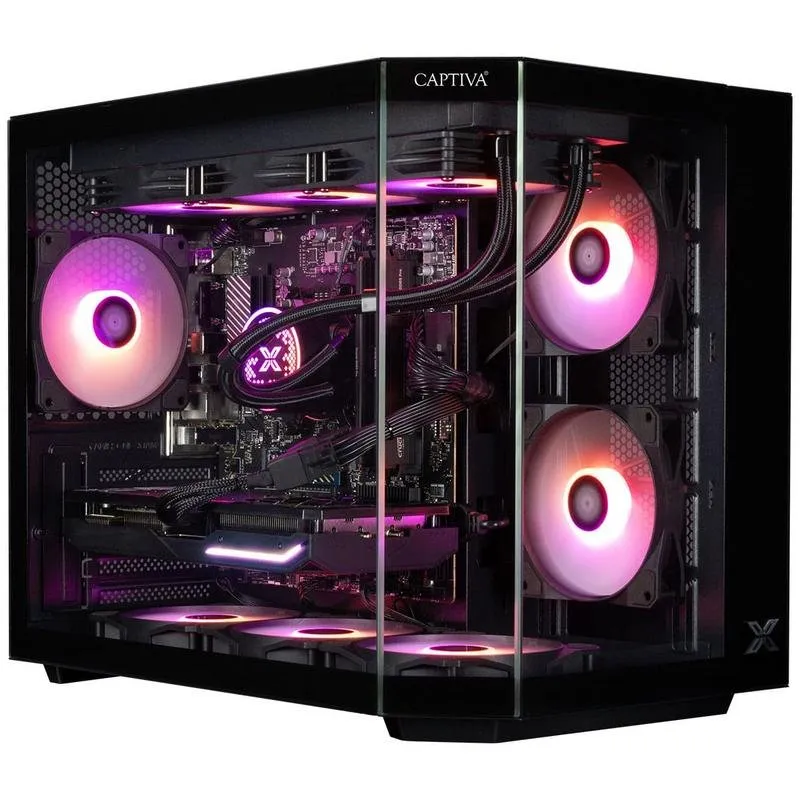 PC fisso CAPTIVA R90-036 AMD Ryzen 7 5700X 32GB 1TB SSD RTX 5070 FreeDOS WiFi6