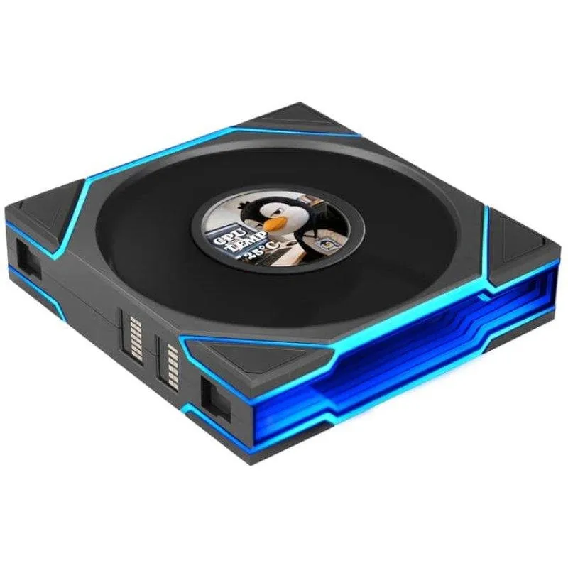 Ventola supplementare Lian-Li UNI FAN TL LCD FLEX 120mm 1900RPM nera