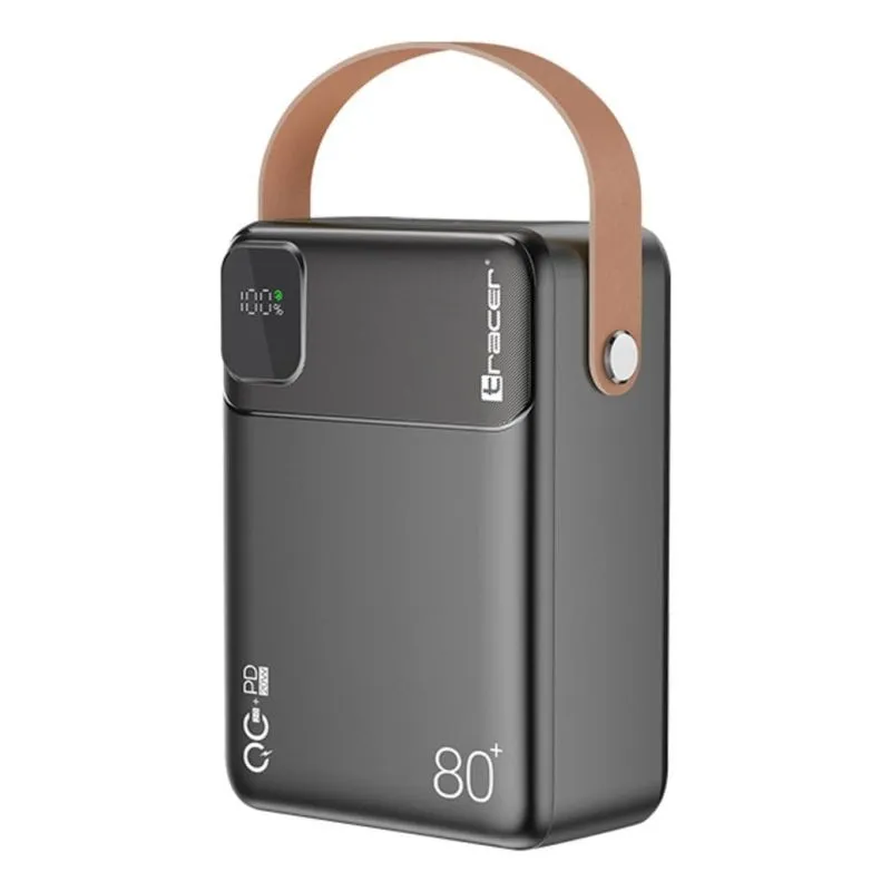 Batteria Esterna Tracer PRIME-V8 80000 mAh Quick Charge 4+ Power Delivery 3.0 Nero