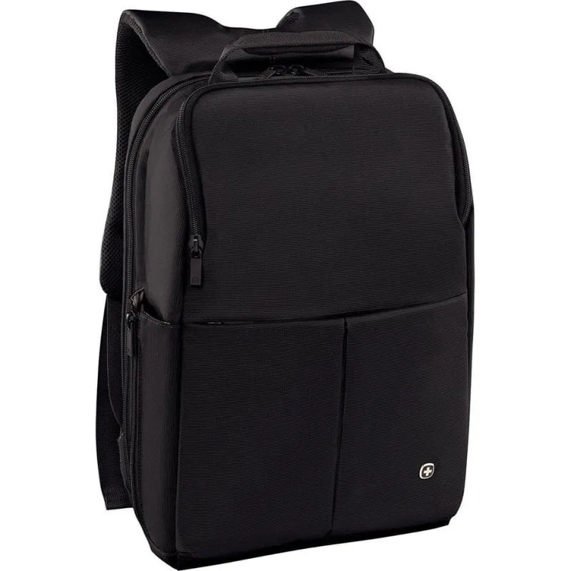 Zaino Wenger Reload 14" Nero con Tasche Rapide e Compartimenti