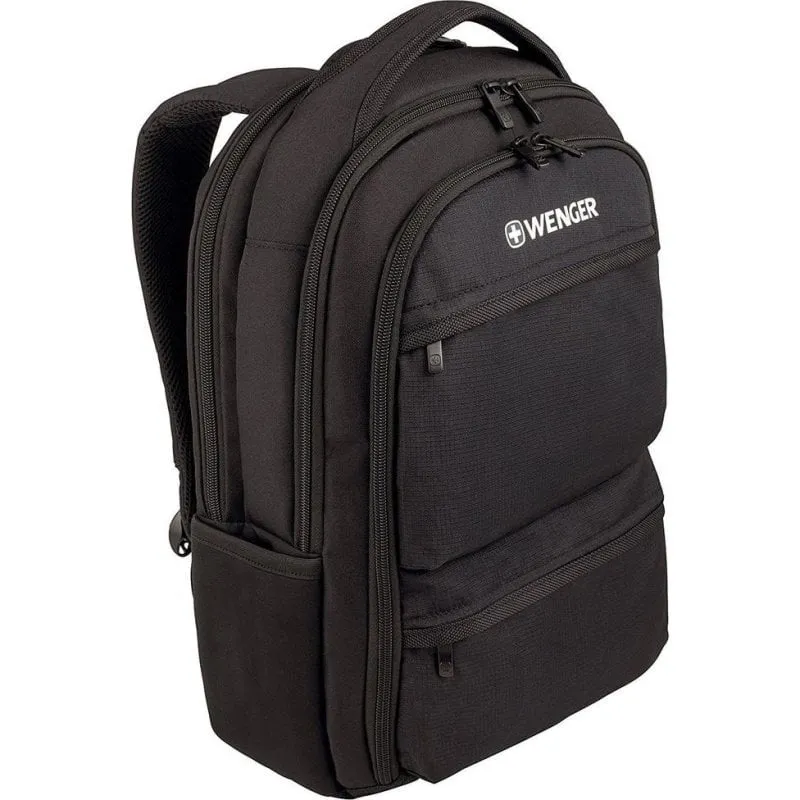 Zaino Wenger Fuse 15.6" Poliestere 3 Compartimenti Nero