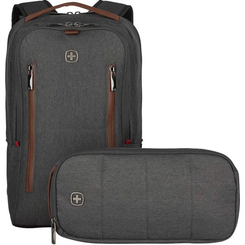 Zaino Wenger City Upgrade 16" Poliestere 15L Grigio