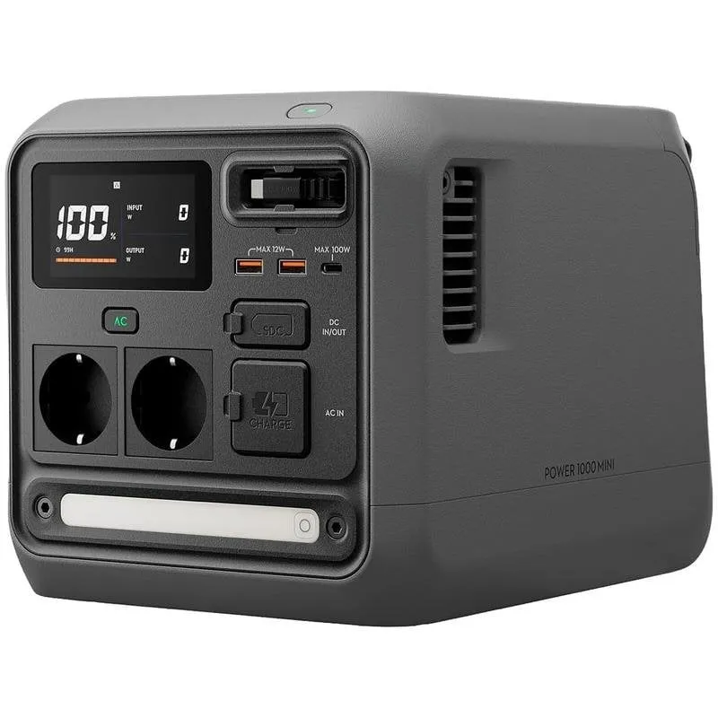 Stazione di energia DJI CP.DY.00000195.01 1008Wh 3 porte AC e 3 porte USB Batteria LiFePO4 Caricatore auto 400W