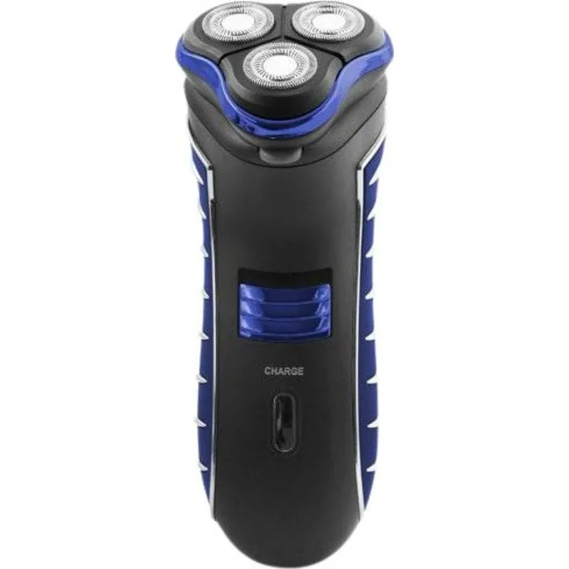 Rasoio Viso Esperanza EBG002B Senza Filo 30min Secco 3 Testine Rifinitore