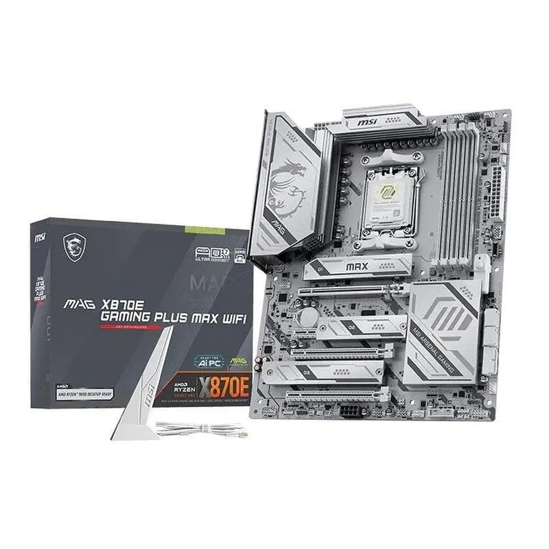 Schede Madri MSI MAG X870E Gaming Plus Max WIFI AMD X870E AM5 DDR5 ATX WiFi 7