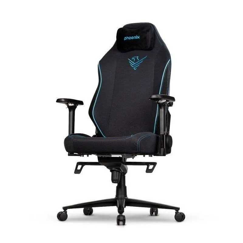 Sedia Gaming Phoenix Monarch Remaster Tessuto Grigio Scuro Taglia XL
