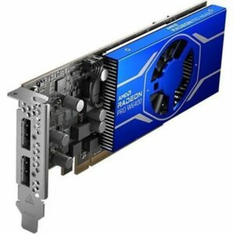 Scheda Grafica AMD Radeon Pro W6400 4GB GDDR6 PCIe 4.0 x4 DisplayPort Mini DisplayPort