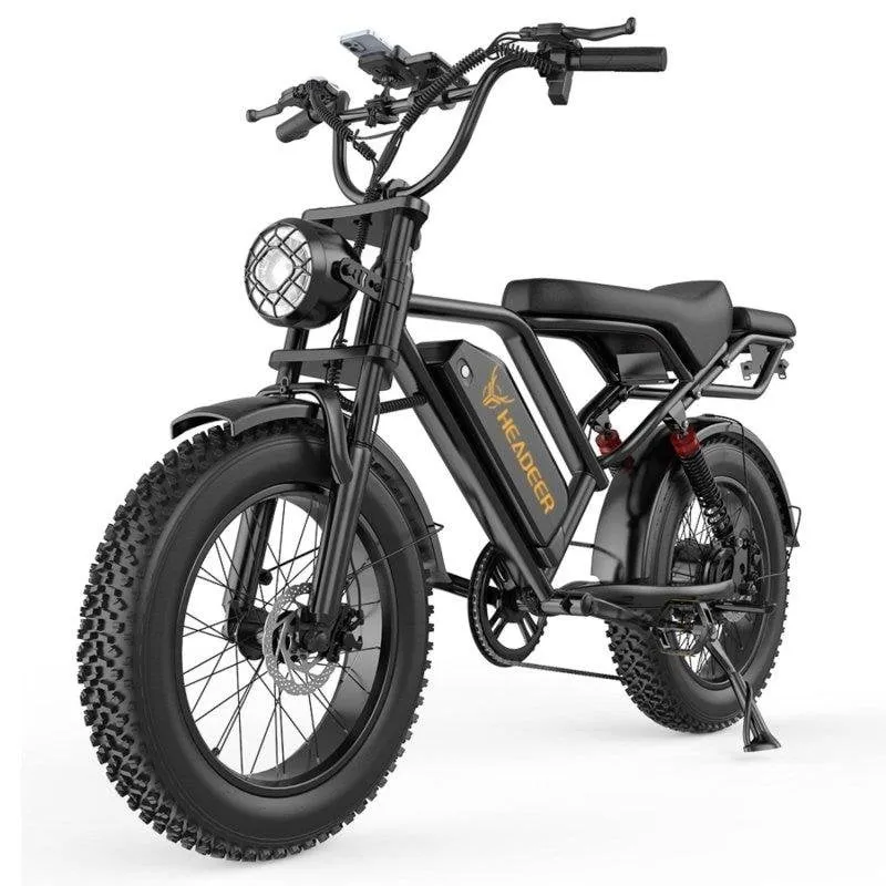 Bicicletta Elettrica Headeer Bk20 750W 48V20Ah 20" Freni a Disco Nero