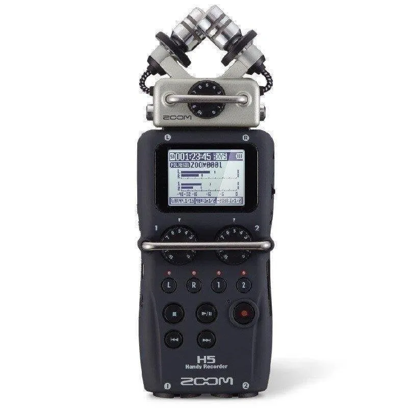 Microfono Zoom H5 XLR multipista con capsule intercambiabili e LED integrati