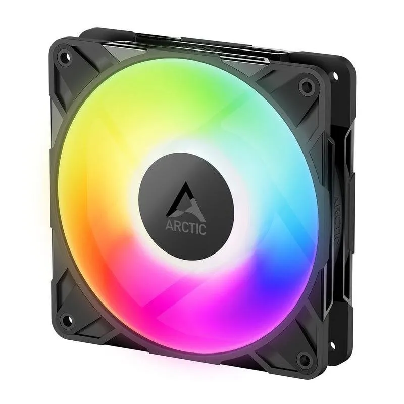 Raffreddamento Aria Arctic 120mm PWM ARGB Nero Gaming Silenzioso 2000 RPM