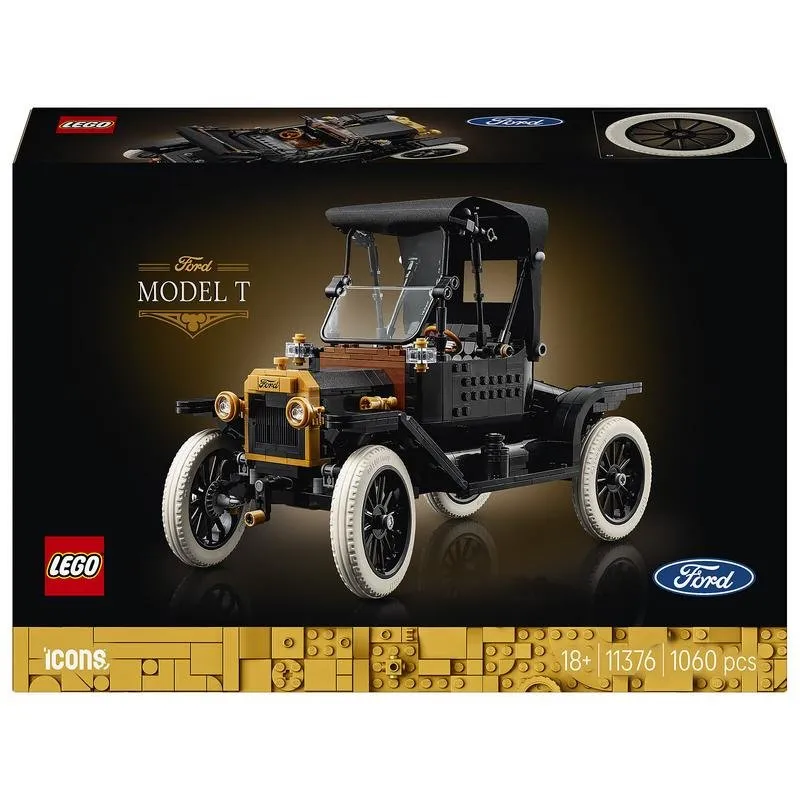 Modellino LEGO Icons Ford Model T 11376 per adulti