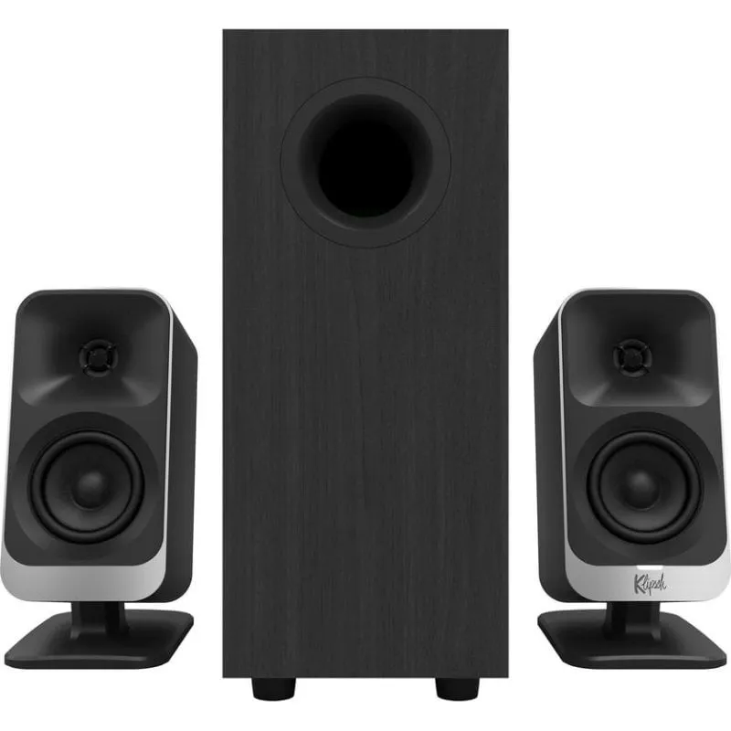 Altoparlanti Klipsch Attivi 2.1 Bluetooth 200W con Subwoofer piatto e controllo app