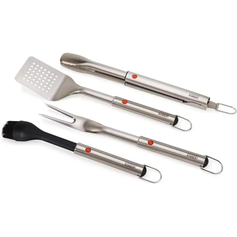 Set di Utensili per Griglia Joseph Joseph GrillOut 4 pezzi con astuccio pieghevole