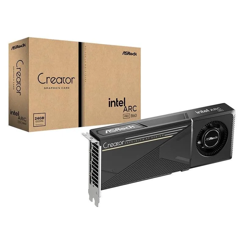 Scheda Grafica ASRock Intel Arc Pro B60 Creator 24GB GDDR6