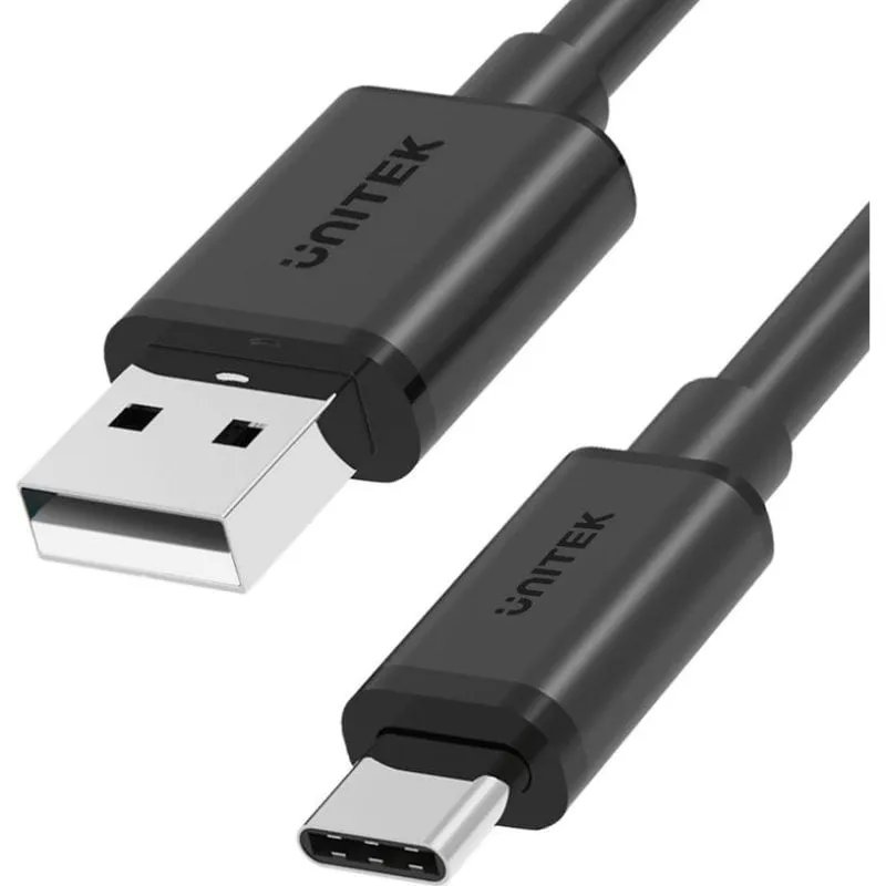 Cavo USB Unitek USB-A a USB-C 0,5 m Nero