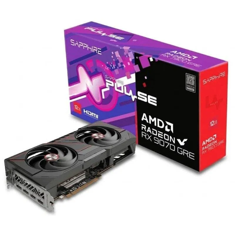 Scheda Grafica Sapphire Radeon RX 9070 GRE OC 12GB GDDR6