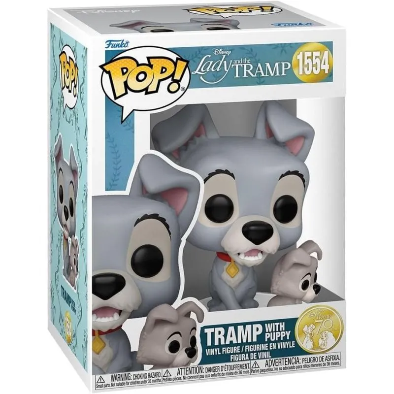 Figura in Vinile Funko Pop! Disney La Dame e il Vagabondo The Tramp Standing