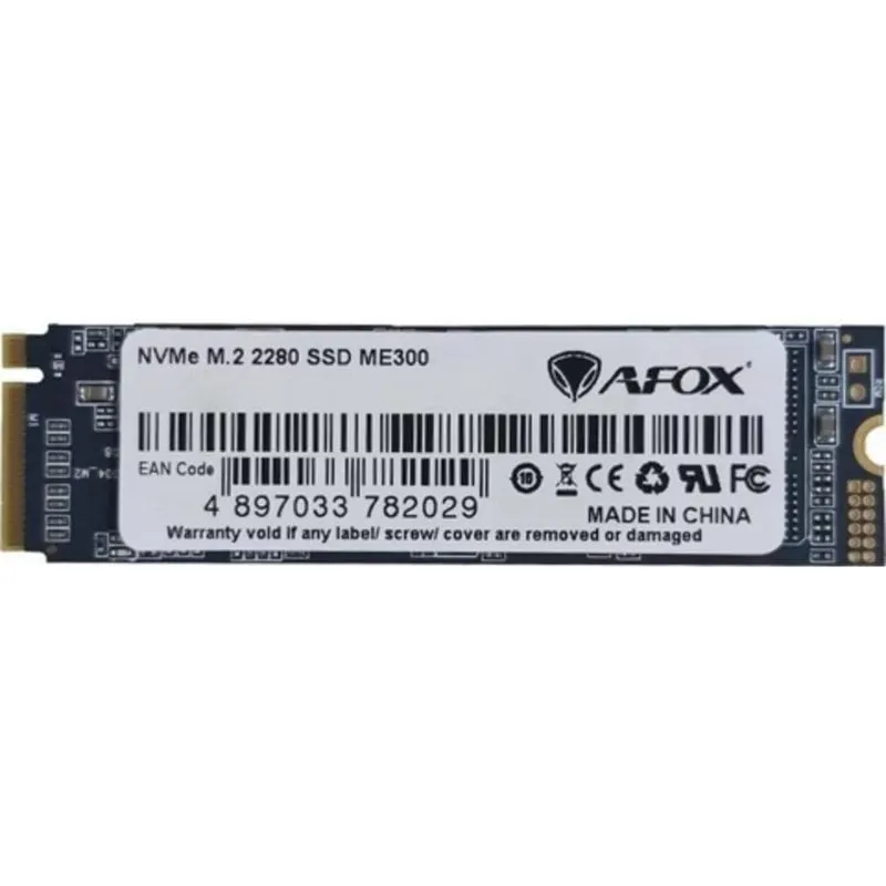 Disco Duro Afox ME300 128GB SSD M.2 PCIe 3.0 NVMe 1600MB/s Resistente alle Vibrazioni