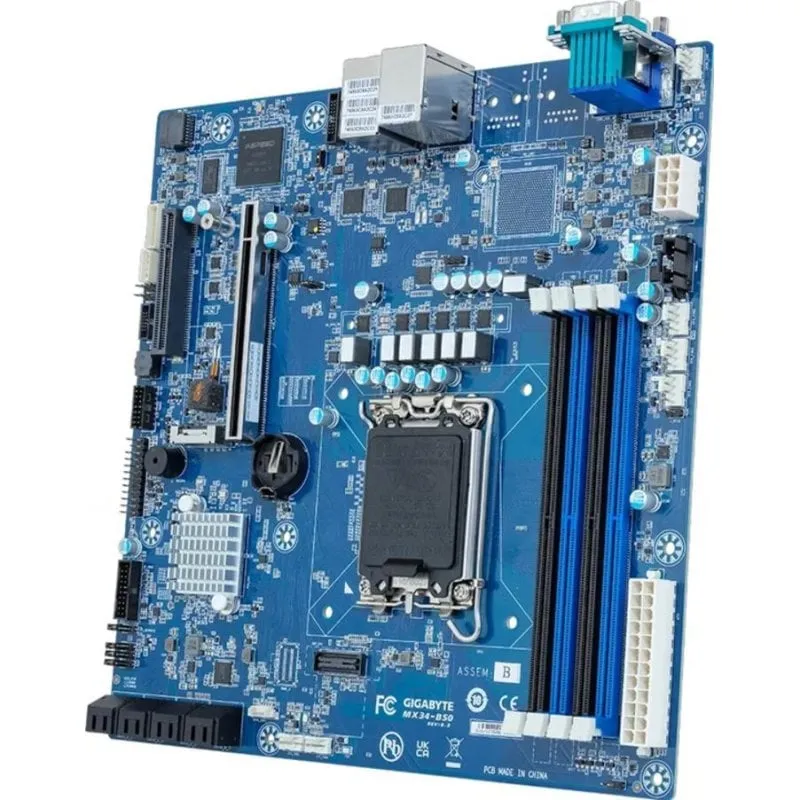Scheda Madre Gigabyte MX34-BS0 LGA 1700 DDR5 Micro ATX PCIe 5.0 SATA RAID