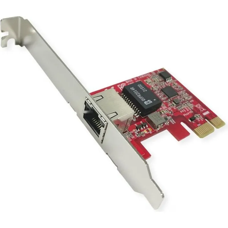 Scheda di Rete Roline 15.06.2139 PCIe Ethernet 2,5 Gb/s Low Profile