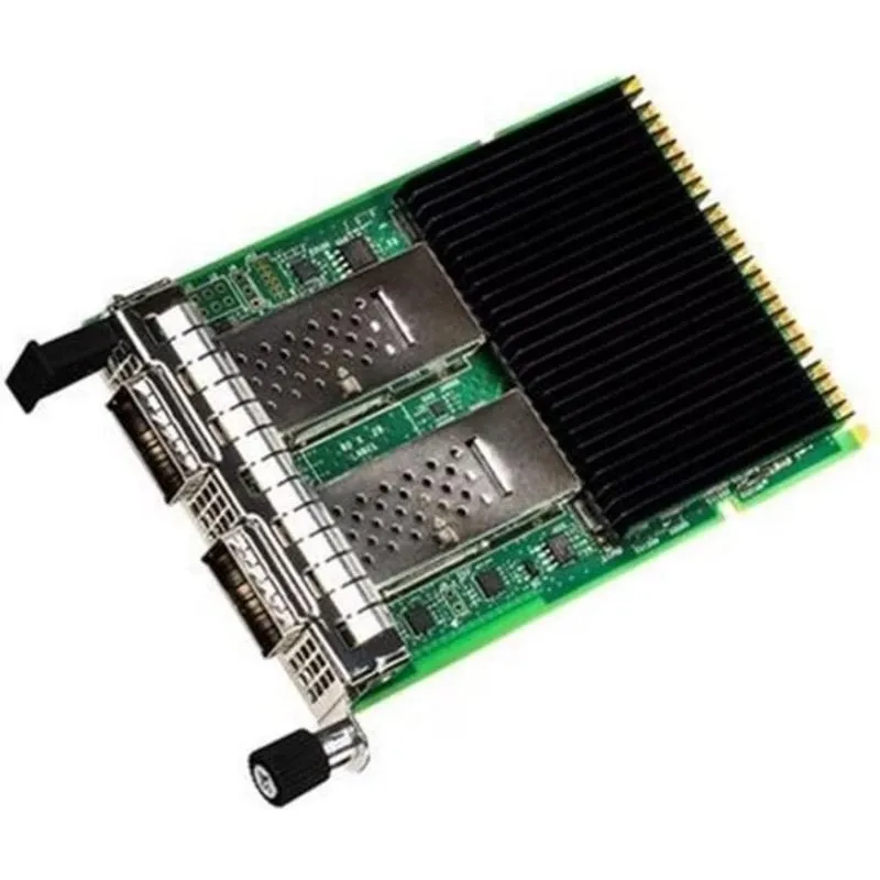 Scheda di Rete Intel E810CQDA2OCPV3G PCI Express 2 Porte 100Gbps Verde Argento