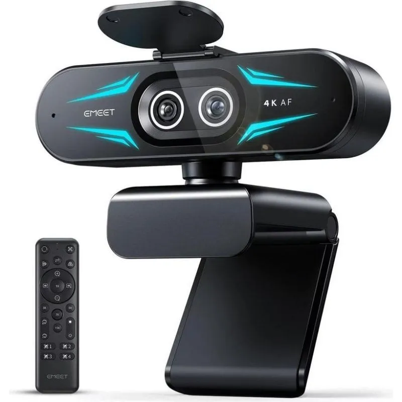 Webcam EMeet SmartCam C60E 4K Dual Autofocus Zoom Ibrido