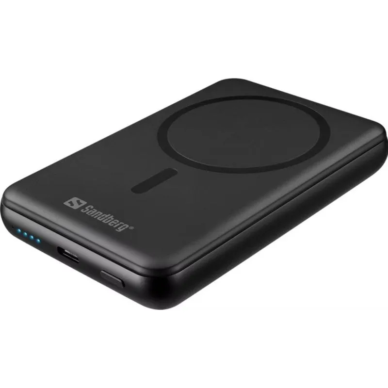 Powerbank Sandberg SemiSolidState Magnet 10000 mAh MagSafe