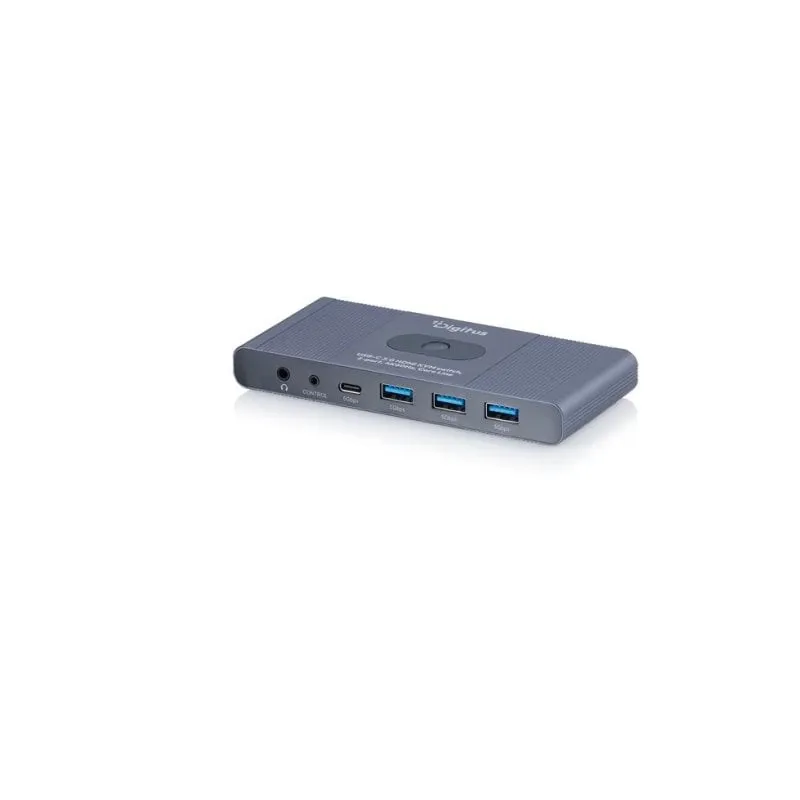 Switch KVM Digitus USB-C 3.0 HDMI 2 Porte 4K60Hz Core Line