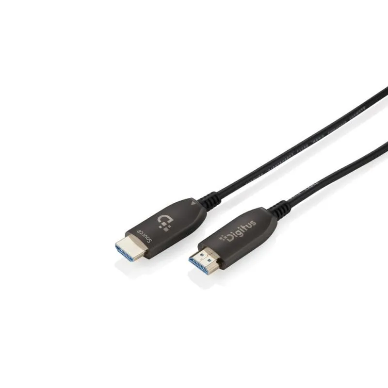 Cavo HDMI Fibra Ottica Ibrida Digitus 100 m 8K 60 Hz 48 Gbps