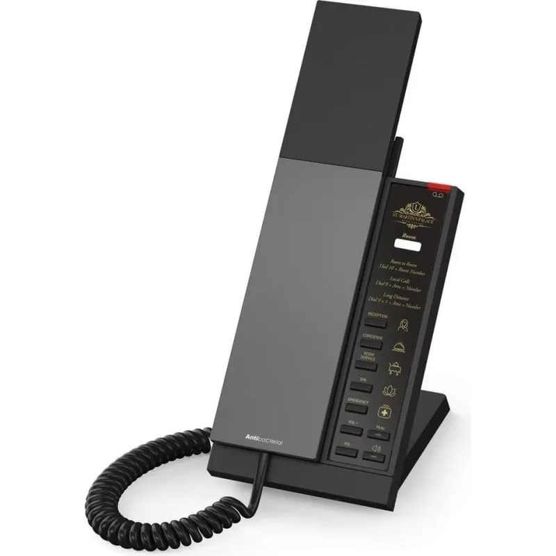 Telefono IP Snom HD340 per Home Office Nero