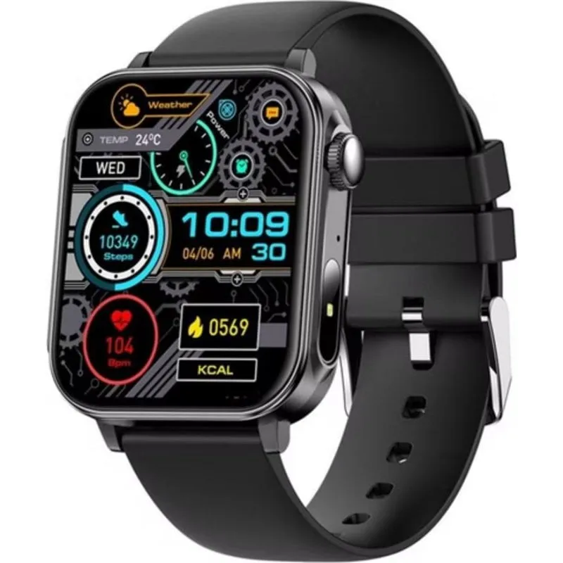 Colmi P80 Bluetooth 1,83" Nero Resistente Acqua IP67 Pulsometro Smartwatch
