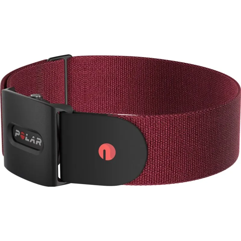 Bracciale attività Polar Verity Sense Bluetooth ANT+ Rosso scuro memoria interna