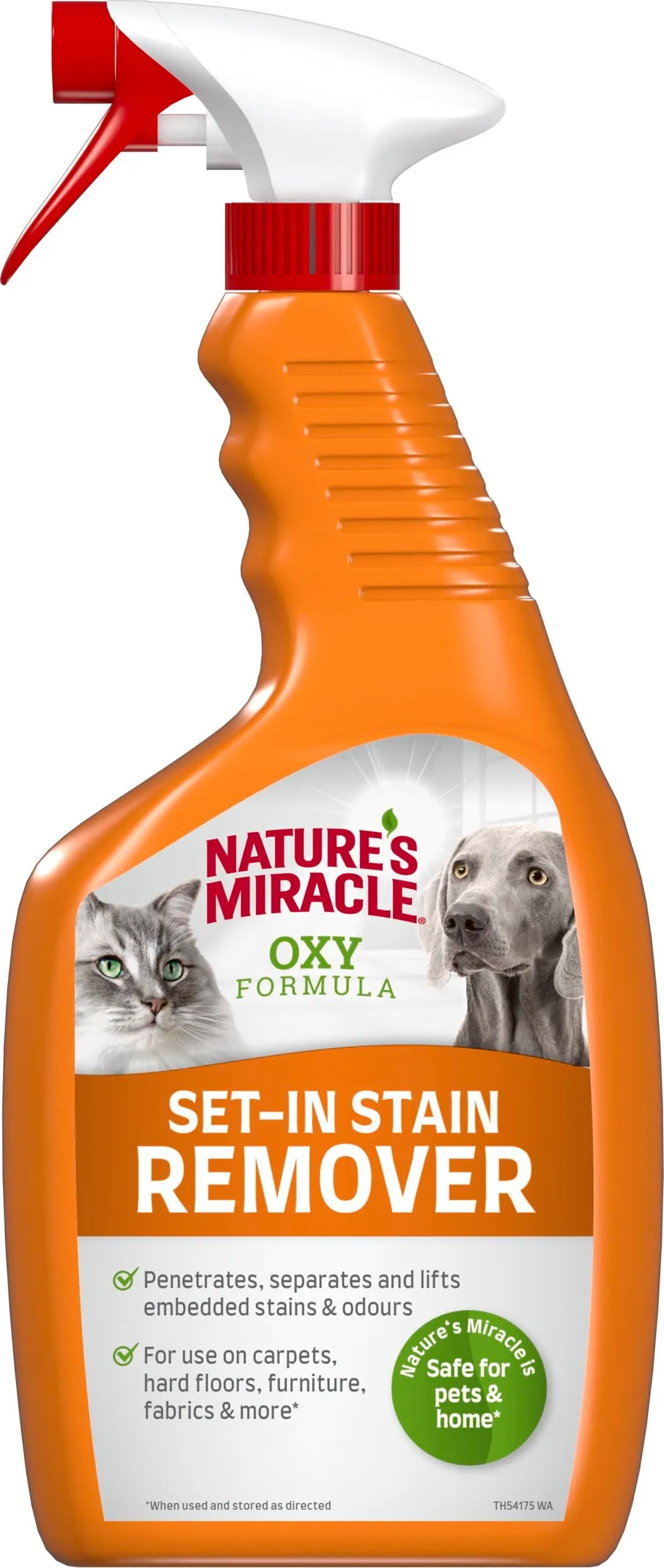 Nature´s Miracle Set-In Stain Remover per cani e gatti - 709 ml