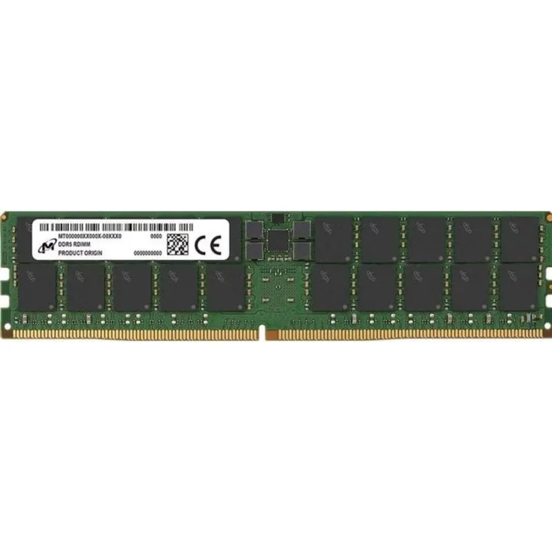 Memoria RAM Crucial 64GB 1x64GB DDR5 5600MHz CL46 Registered per server